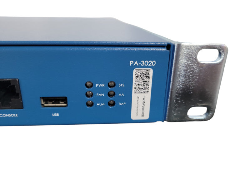 Palo Alto PA-3020 Enterprise Firewall Security Appliance | Factory Reset !