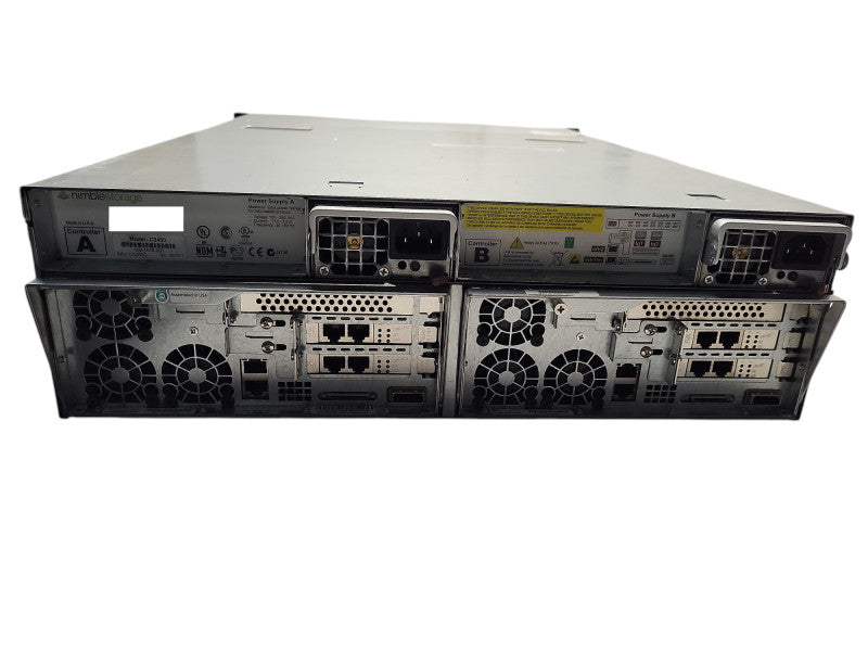 Nimble Storage CS400 16x 3.5" HDD Bays, 2x Controllers, 2x PSU, No HDD's $