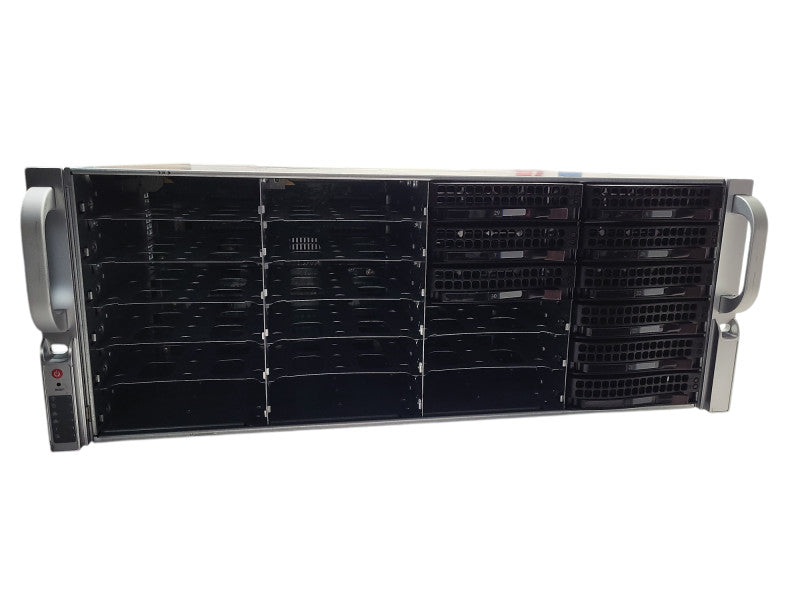 Supermicro CSE-847 4U 36x 3.5" 2x Silver 4110 @ 2.1GHz 96GB RAM 3108 MegaRA $
