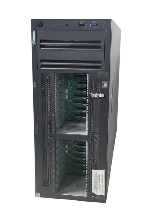 Lenovo ThinkSystem ST550 barebone, No RAM/CPU/HDD/PSU, READ _