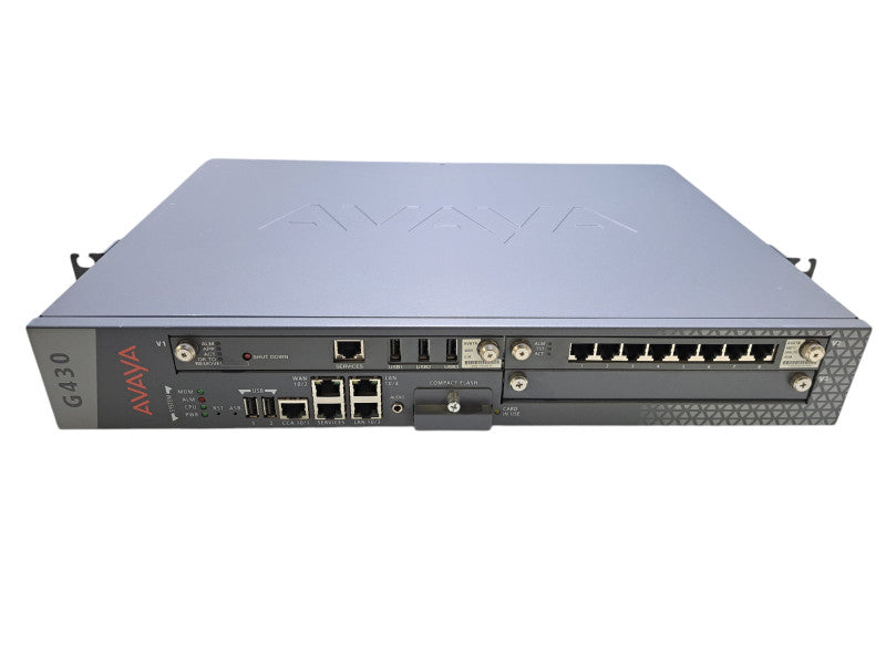 Avaya G430 Media Gateway w/ S8300 & MM711 Modules *READ* !