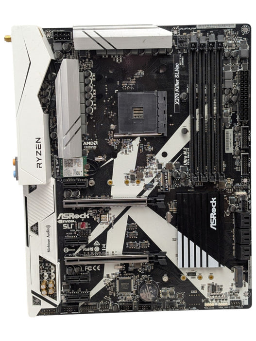 ASRock X370 Killer SLI/ac RYZEN Motherboard READ  -