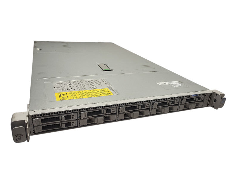 Cisco UCSC-C220-M5SX Silver 4114 @ 2.2GHz 32GB RAM Cisco 12G RAID $