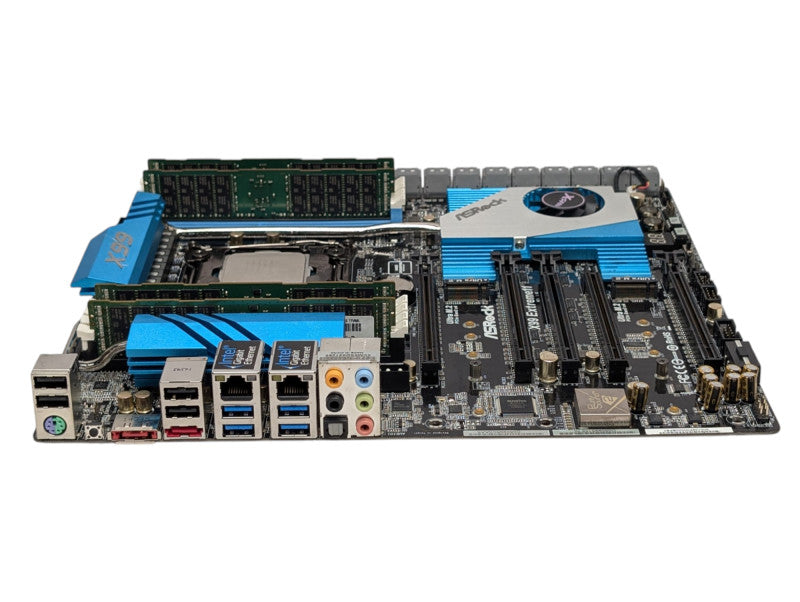 ASRock X99 Extreme11 with Intel Xeon E5-1650 v4 & 64GB RAM  -