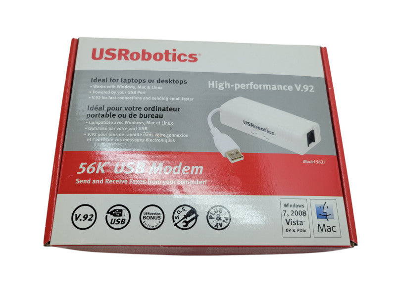 USRobotics 56K USB Modem %