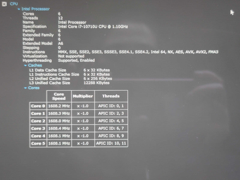 Dell XPS 13 7390  i7 10710U 16GB RAM 256GB SSD 4K TOUCH  β Lap200