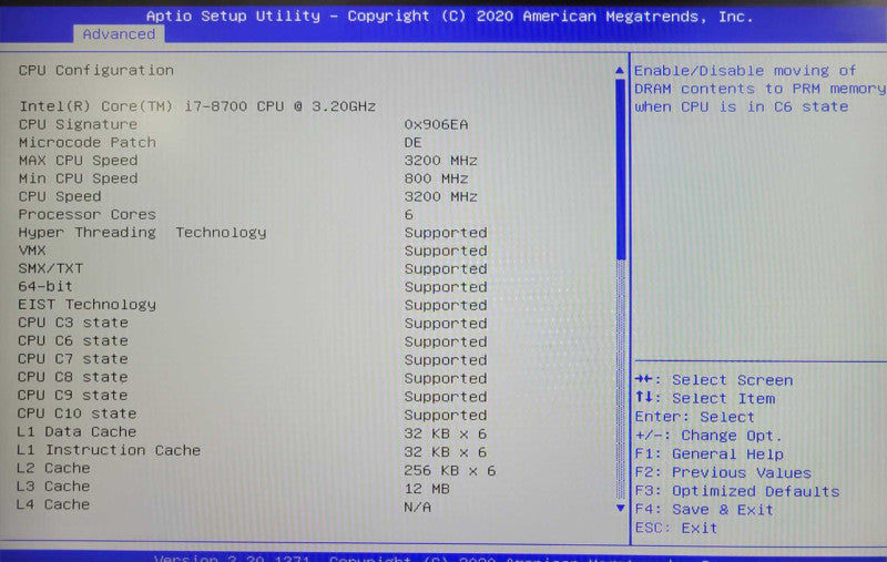 SuperMicro E300-15 Core I7-8700 3.20GHz, 16GB RAM 500GB SSD _