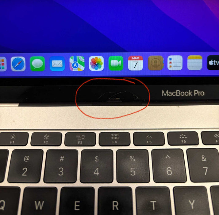 Apple MacBook Pro 13" 2017 i5-7360U @2.3GHz 8GB RAM 256GB SSD READ