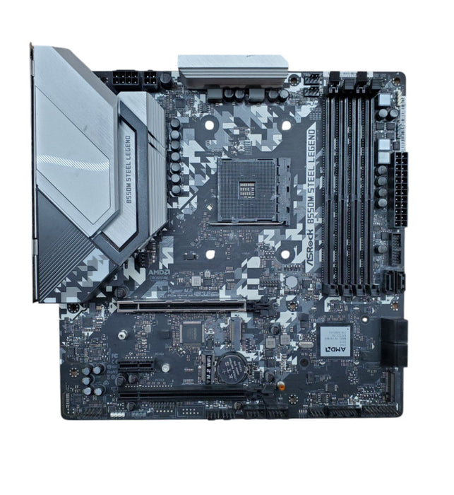 ASROCK B550M Steel Legend AM4 Motherboard *READ*