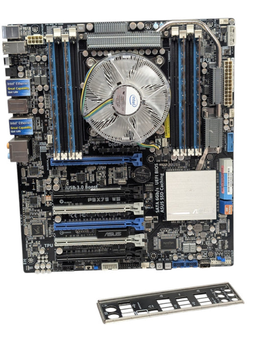 ASUS P9X79 WS with Intel Core i7-3930K & 32GB RAM  -