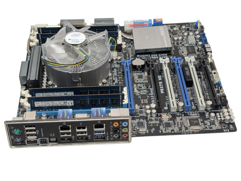 ASUS P9X79 WS with Intel Core i7-3930K & 32GB RAM  -