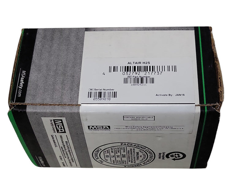 New MSA Altair Single-Gas Detector - Hydrogen Sulfide (H2S)  Q_