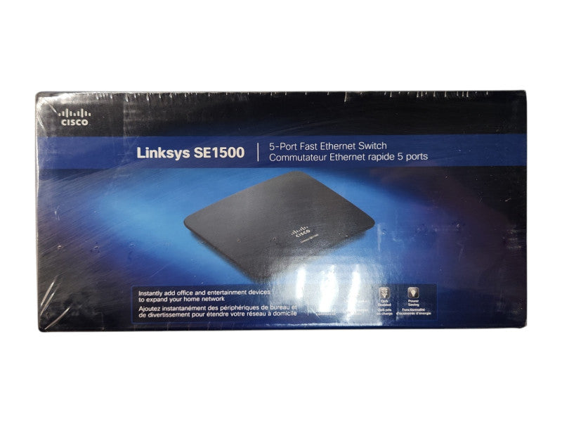 NEW SEALED* Linksys SE1500 5-Port Fast Ethernet Switch !