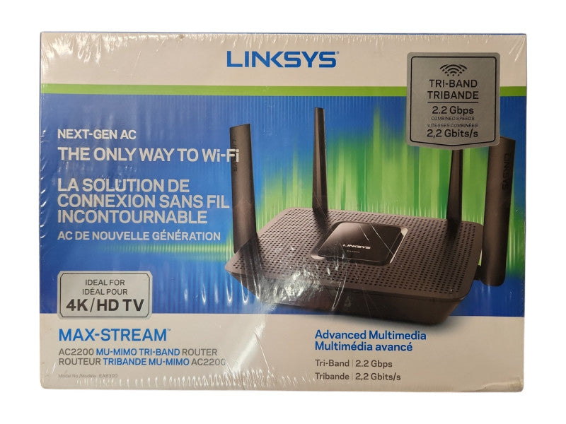 *NEW SEALED* Linksys EA8300 Max Stream Dual Band Wireless Router