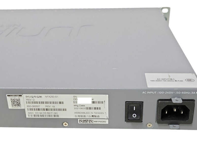 Juniper NFX250 Network Services Platform Firewall NFX250-S1, READ _