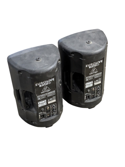 PAIR Behringer EuroLIVE B210D Active 200-WATT 2-WAY Speakers PLEASE READ  -