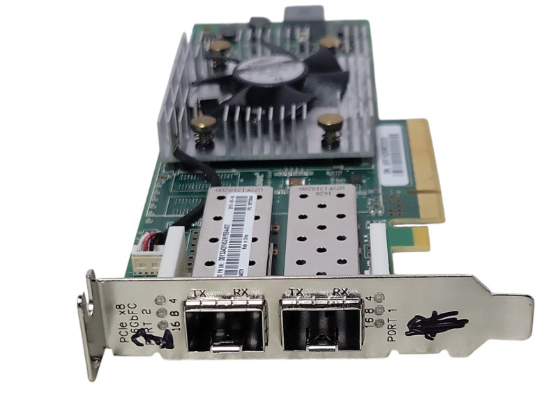 IBM QLE2662-LNVX 2-Port 16GB SFP+ PCIe Fibre Channel Host Bus Adapter _
