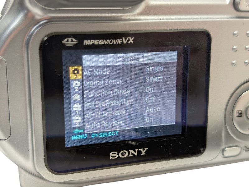 Sony Cybershot DSC-H2 6.0 MP Digital Camera Carl Zeiss  -