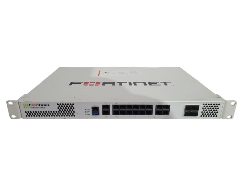 Fortinet FortiGate-200E 18-Port Gigabit Network Security Firewall, FG-200E READ  !