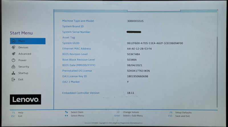 Lenovo ThinkStation P520c, Xeon W-2133, 32GB RAM, 2x 512GB NVMe, K4000