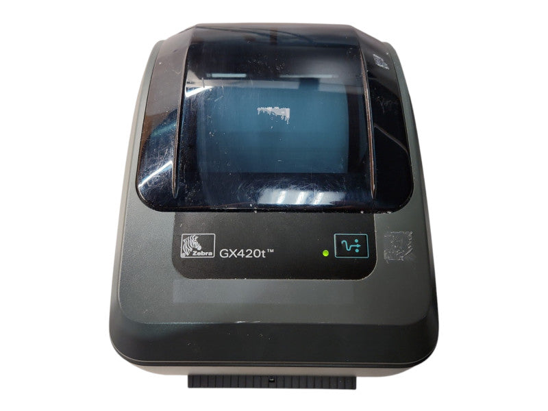 Zebra GX420T Thermal Label Printer, GX42-102411-000, TESTED