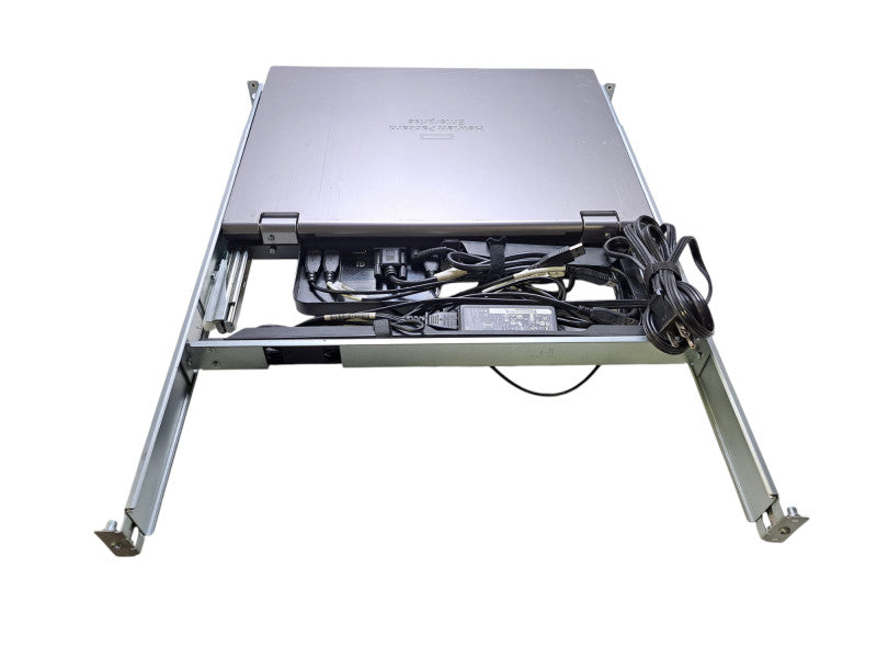 HPE LCD8500 1U 18" Rackmount Console w/ Cables & Rails