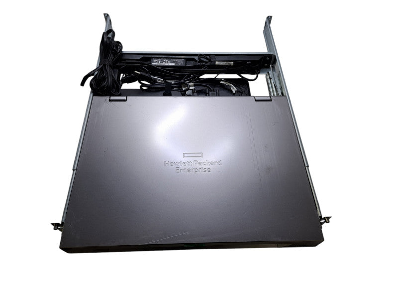 HPE LCD8500 1U 18" Rackmount Console w/ Cables & Rails