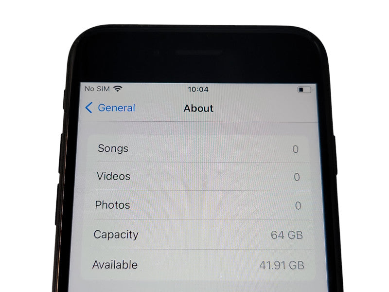 Apple iPhone SE 2 - 64GB - Black [A2275] (