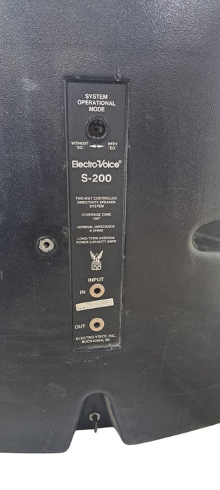 Electro-Voice S-200 Speaker | READ