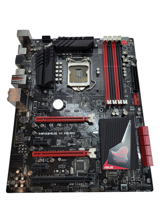 ASUS MAXIMUS VI HERO LGA 1150 ATX Motherboard + I/O Plate (READ) %