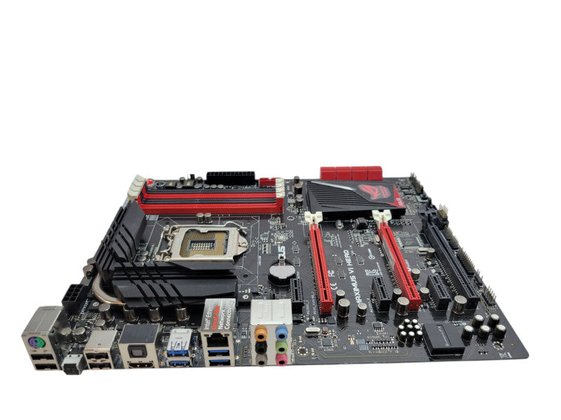 ASUS MAXIMUS VI HERO LGA 1150 ATX Motherboard + I/O Plate (READ) %