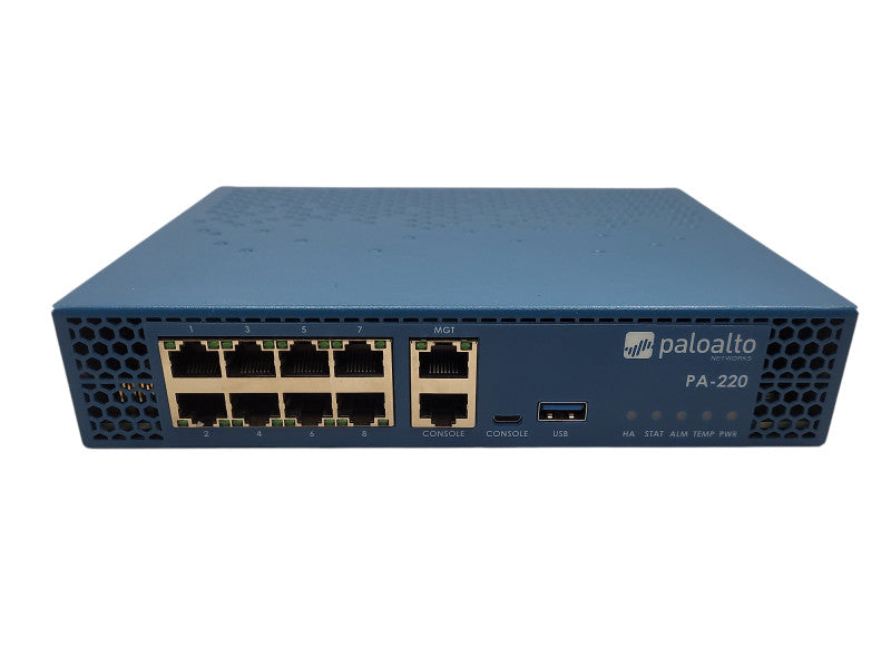 Palo Alto PA-220 Network Security Appliance Firewall 750-000128-00E No AC Q$