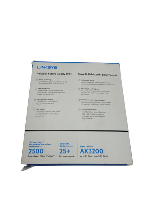 Linksys AX3200 Dual-Band WiFi 6 Router (E8450) Q%