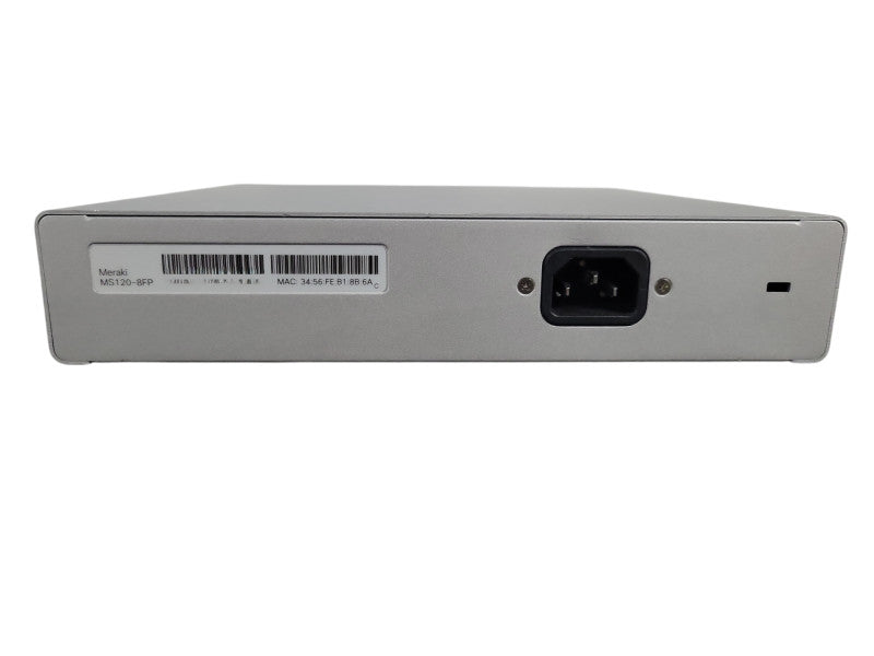 Unclaimed Cisco Meraki MS120-8FP-HW 8-Port PoE Managed Switch !
