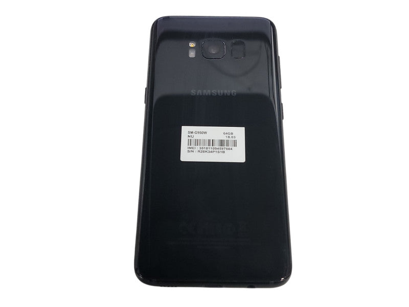 Samsung Galaxy S8 - 64GB - Black [SM-G950W | Read] (