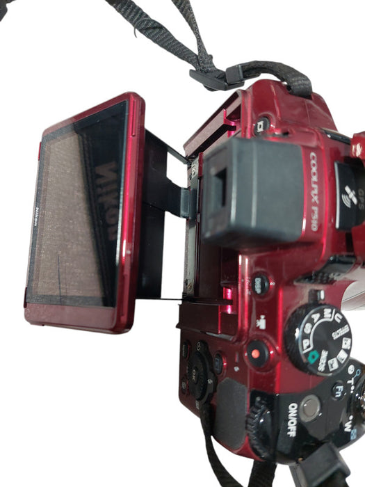 Nikon Coolpix P510 Full HD Digital Camera with Strap =