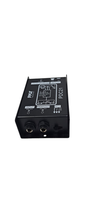 Premium Direct Injection Audio Box - Passive DI Unit Hum Eliminator