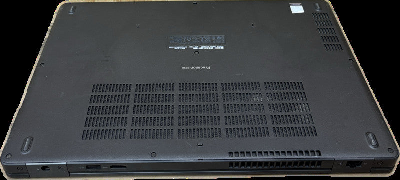 Dell Precision 3530 i7-8850H@2.6Gh QUADRO P600 4GB GPU 16GB RAM 256SSD READ Q Lap200