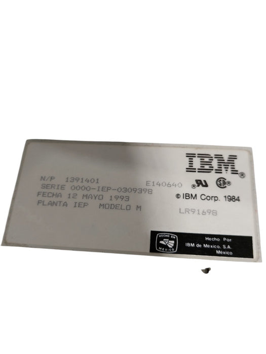 Vintage IBM Keyboard 1984 Model: M   Mechanical  Made in Mexico  =