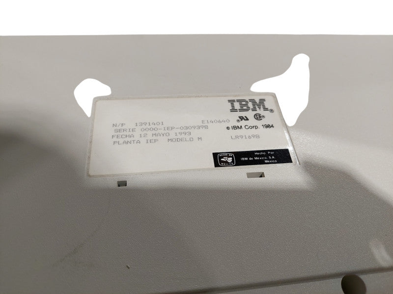 Vintage IBM Keyboard 1984 Model: M   Mechanical  Made in Mexico  =