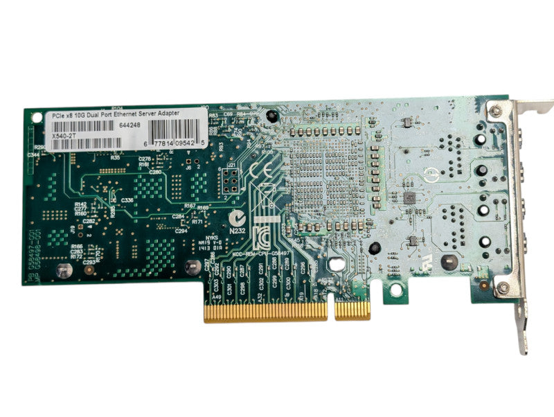 Intel Ethernet RJ45 Converged Network Adapter X540-T2 10Gb PCIe x8 -
