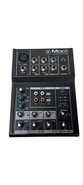 Mackie Mix Series 5-Channel Portable Mixer