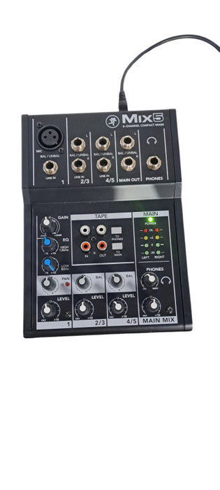Mackie Mix Series 5-Channel Portable Mixer