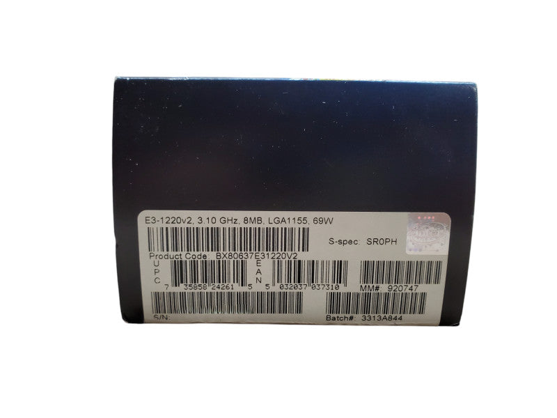 Intel Xeon E3-1220 v2 @ 3.10GHz SR0PH Quad-Core Server CPU - NEW