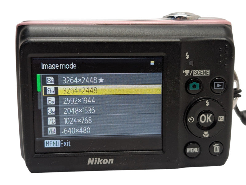 Nikon CoolPIXL21 8 Megapixel Digital Camera  -