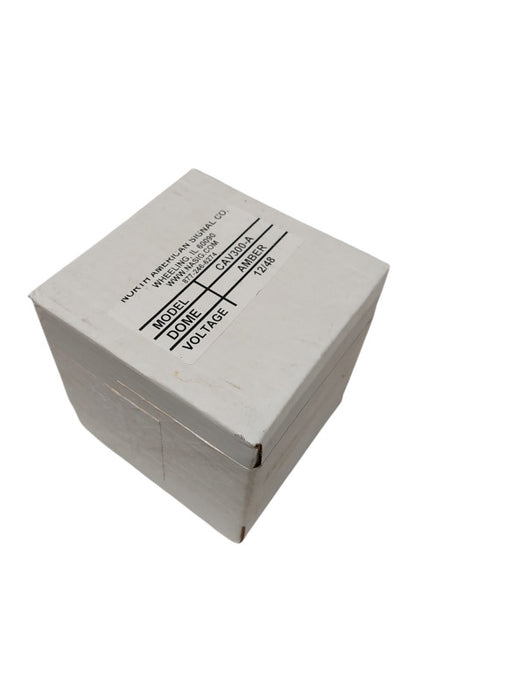 North American Signal Co. Model: CAV300-A  Amber Voltage 12/48 ( NEW )  =