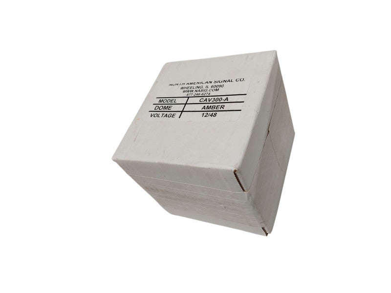 North American Signal Co. Model: CAV300-A  Amber Voltage 12/48 ( NEW )  =
