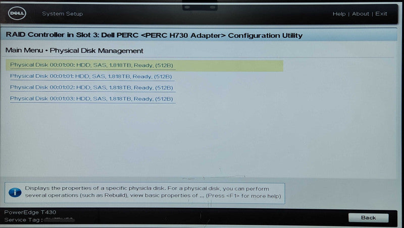 Dell PE T430 8x3.5", Xeon E5-2620 v3 2.40GHz, 32GB RAM, 4x 2TB SAS, H730