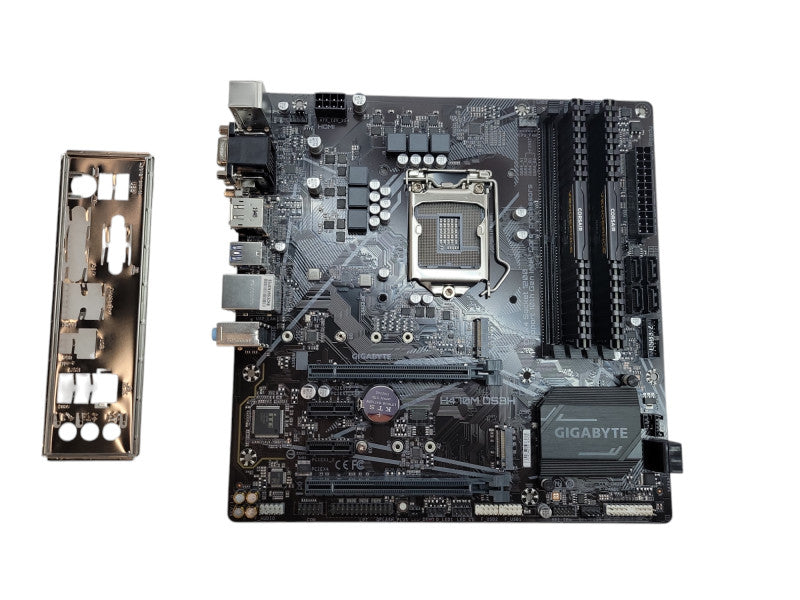 GIGABYTE H470M DS3H LGA1200 mATX Motherboard 16GB DDR4 + I/O Plate %