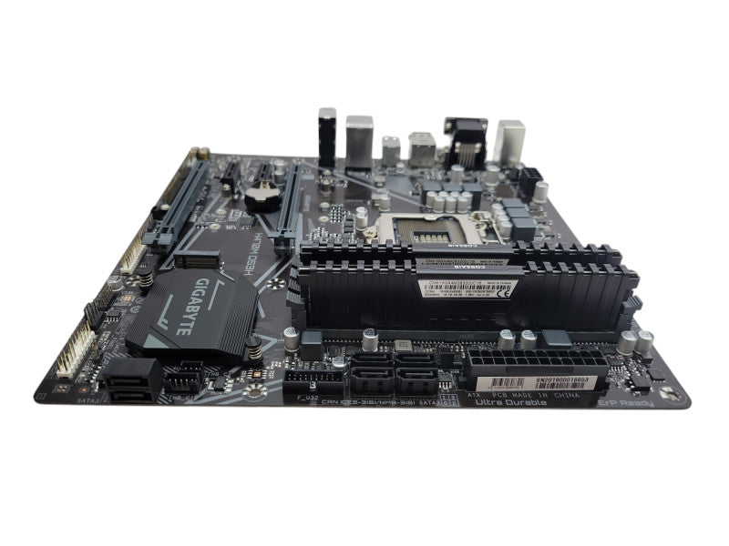 GIGABYTE H470M DS3H LGA1200 mATX Motherboard 16GB DDR4 + I/O Plate %